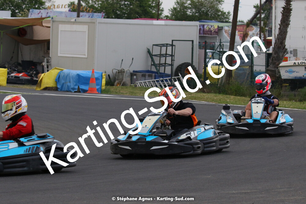 08/05/2022 : Un baquet pour Adrien à Megakart Vias (Photos Stéphane Agnus) 2022 — karting