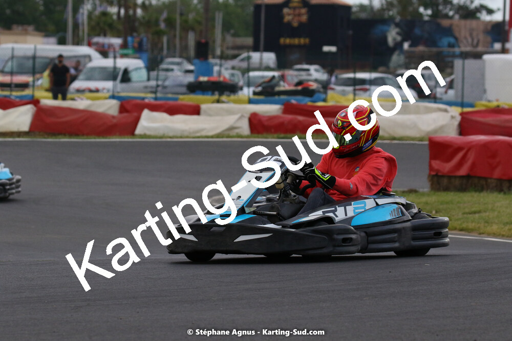 08/05/2022 : Un baquet pour Adrien à Megakart Vias (Photos Stéphane Agnus) 2022 — karting