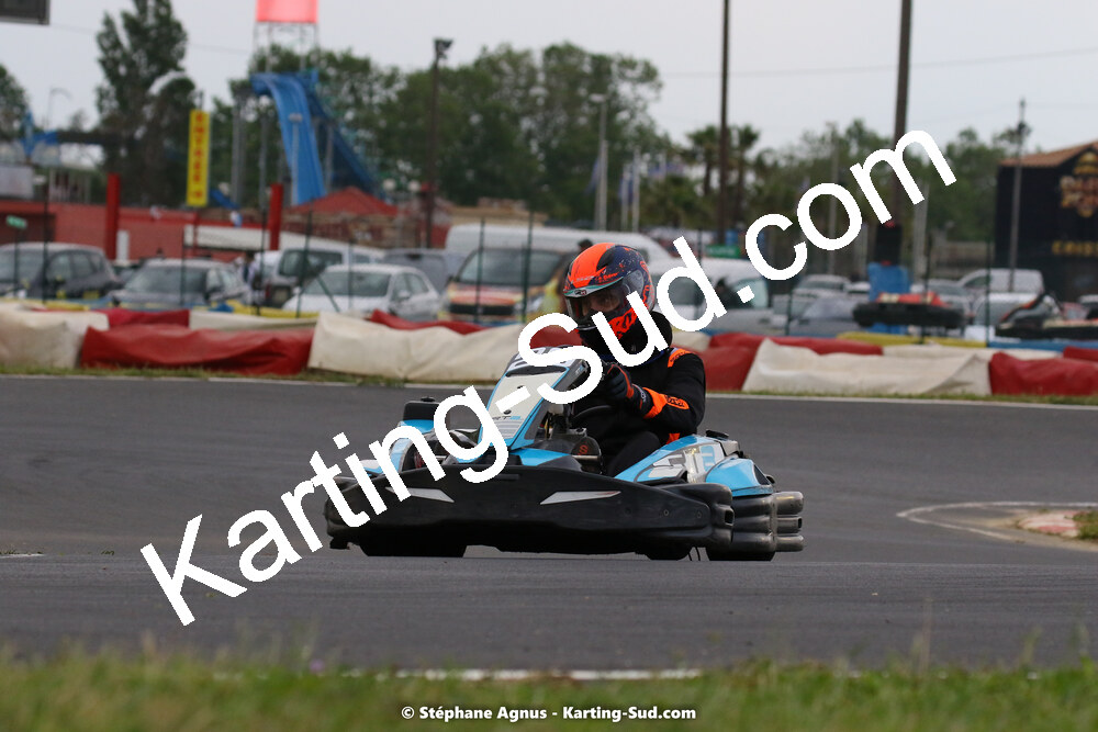 08/05/2022 : Un baquet pour Adrien à Megakart Vias (Photos Stéphane Agnus) 2022 — karting