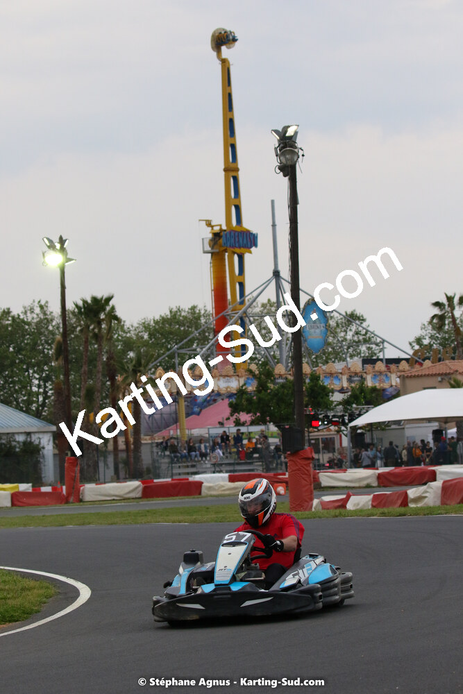 08/05/2022 : Un baquet pour Adrien à Megakart Vias (Photos Stéphane Agnus) 2022 — karting