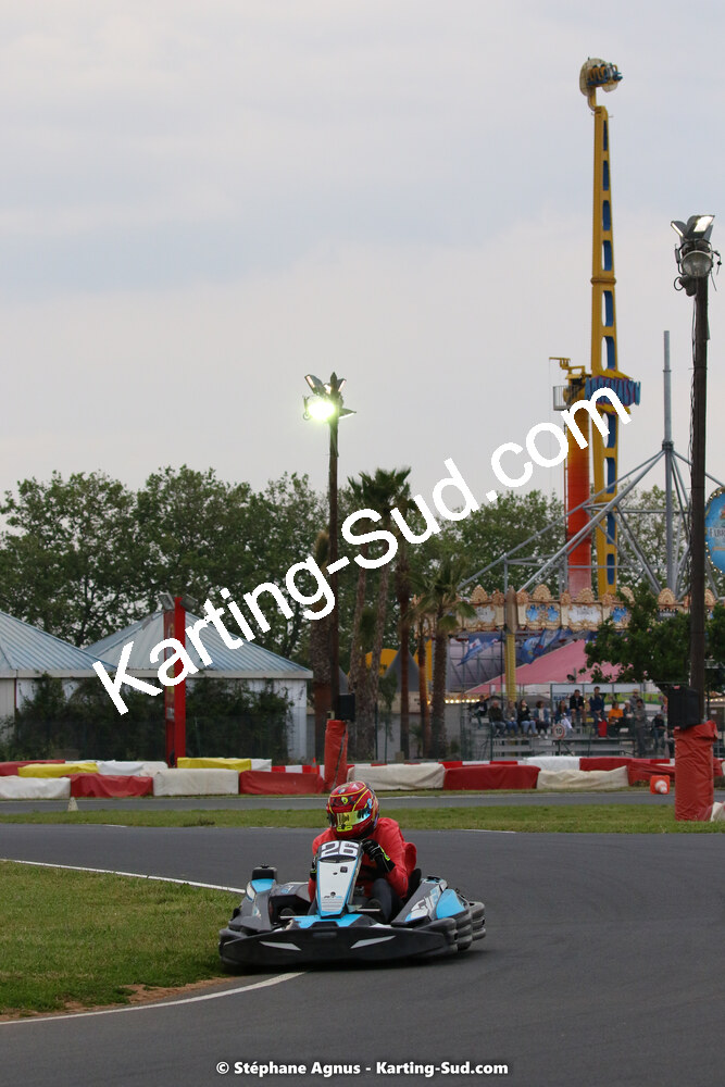 08/05/2022 : Un baquet pour Adrien à Megakart Vias (Photos Stéphane Agnus) 2022 — karting