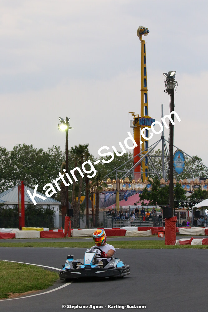 08/05/2022 : Un baquet pour Adrien à Megakart Vias (Photos Stéphane Agnus) 2022 — karting