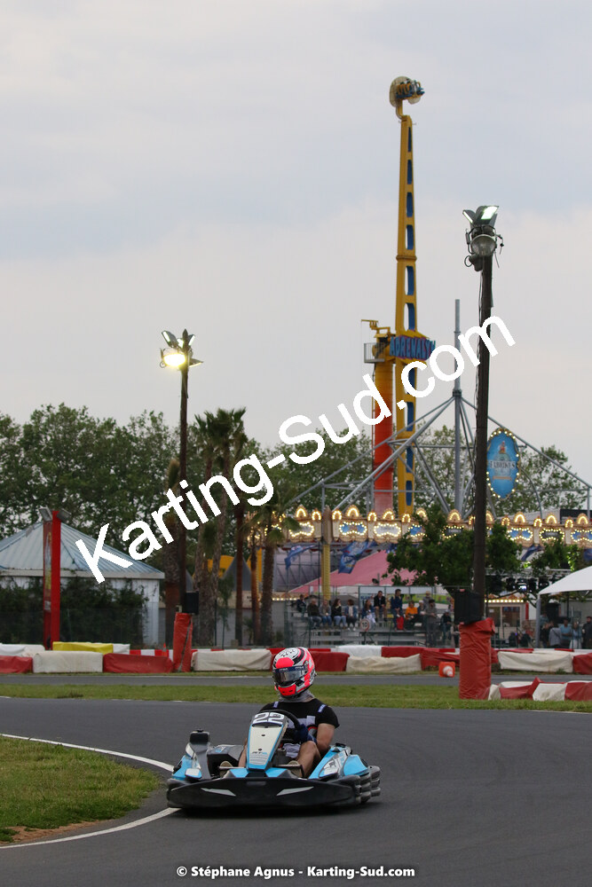 08/05/2022 : Un baquet pour Adrien à Megakart Vias (Photos Stéphane Agnus) 2022 — karting