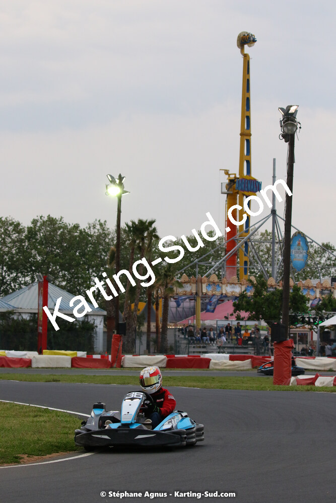 08/05/2022 : Un baquet pour Adrien à Megakart Vias (Photos Stéphane Agnus) 2022 — karting