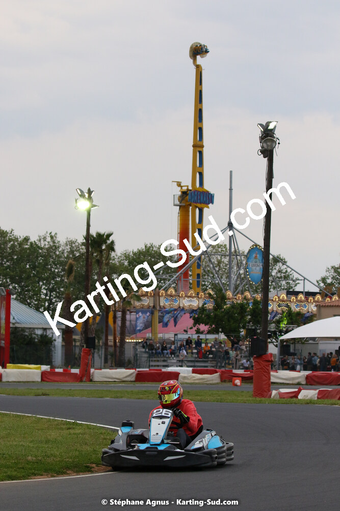 08/05/2022 : Un baquet pour Adrien à Megakart Vias (Photos Stéphane Agnus) 2022 — karting