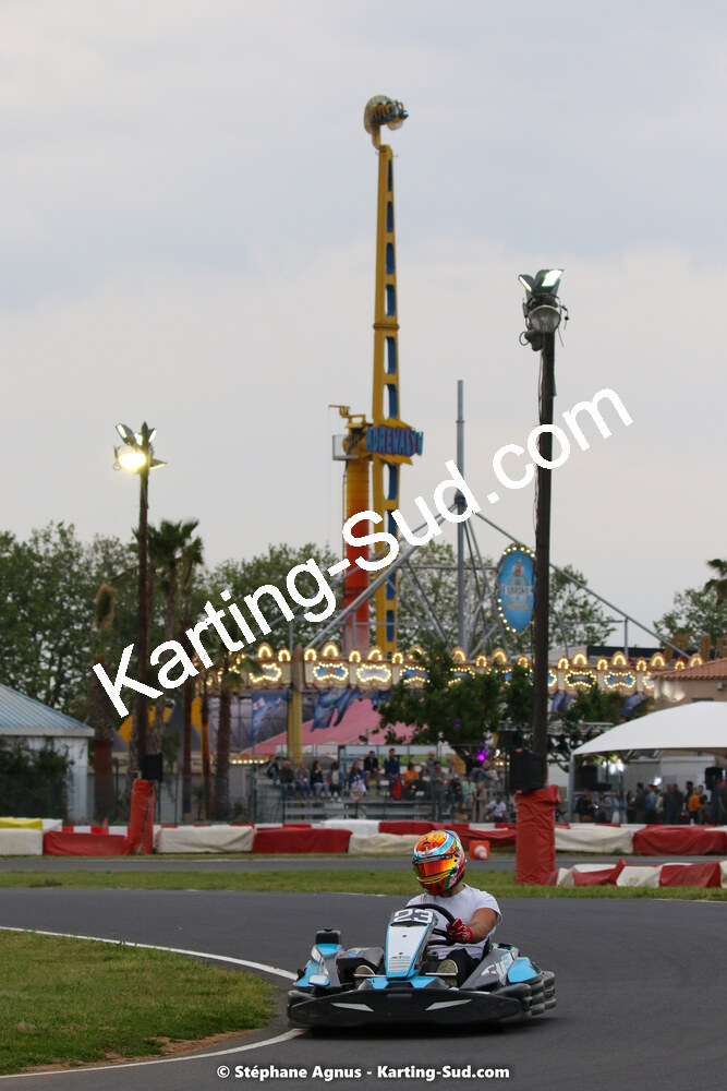 08/05/2022 : Un baquet pour Adrien à Megakart Vias (Photos Stéphane Agnus) 2022 — karting