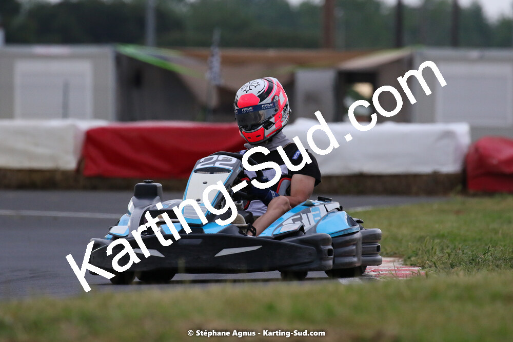 08/05/2022 : Un baquet pour Adrien à Megakart Vias (Photos Stéphane Agnus) 2022 — karting