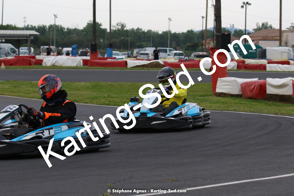 08/05/2022 : Un baquet pour Adrien à Megakart Vias (Photos Stéphane Agnus) 2022 — karting