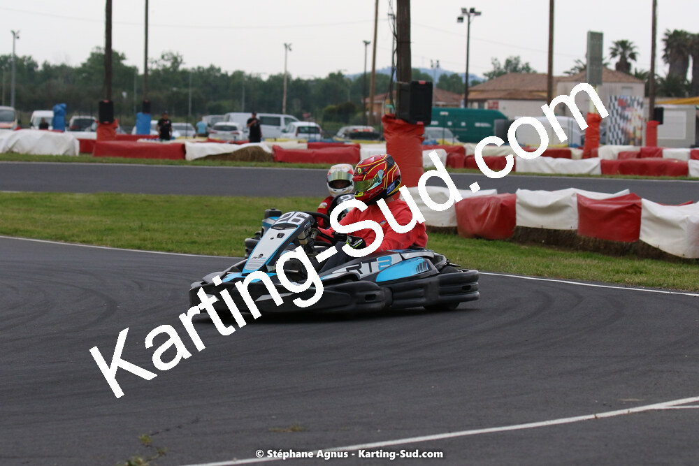 08/05/2022 : Un baquet pour Adrien à Megakart Vias (Photos Stéphane Agnus) 2022 — karting