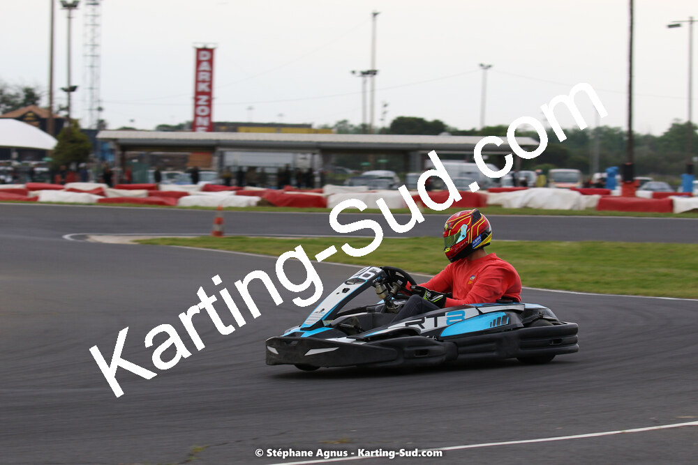 08/05/2022 : Un baquet pour Adrien à Megakart Vias (Photos Stéphane Agnus) 2022 — karting
