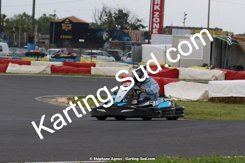 08/05/2022 : Un baquet pour Adrien à Megakart Vias (Photos Stéphane Agnus) 2022 — karting