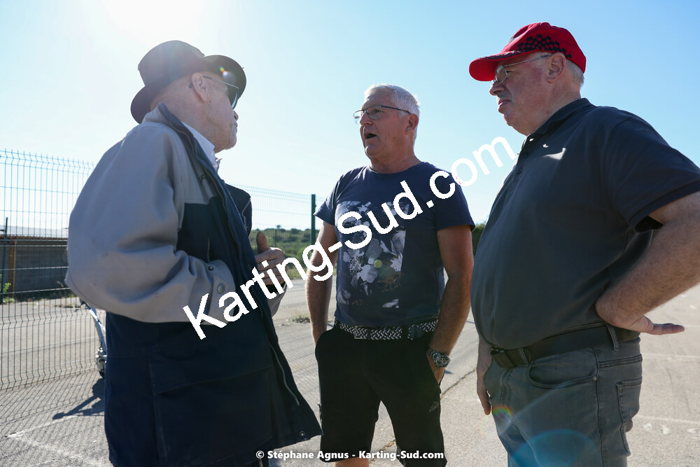 Georges NOTO, Patrice AGNUS, Serge TERRASSE — 18/09/2022 : Rencontres ELCEKA à Grabels (Photos Stéphane Agnus) 2022 — karting