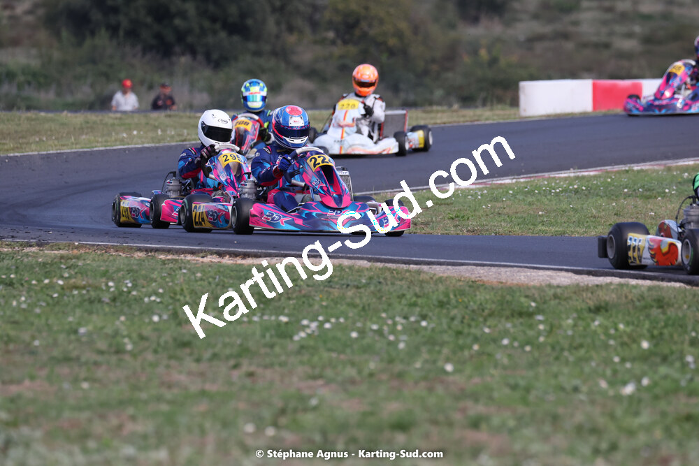 24 & 25/09/2022 : 5ème manche du Championnat du Sud 2022 au circuit Fun Kart Brissac à Ganges (photos Stéphane Agnus) 2022 — karting