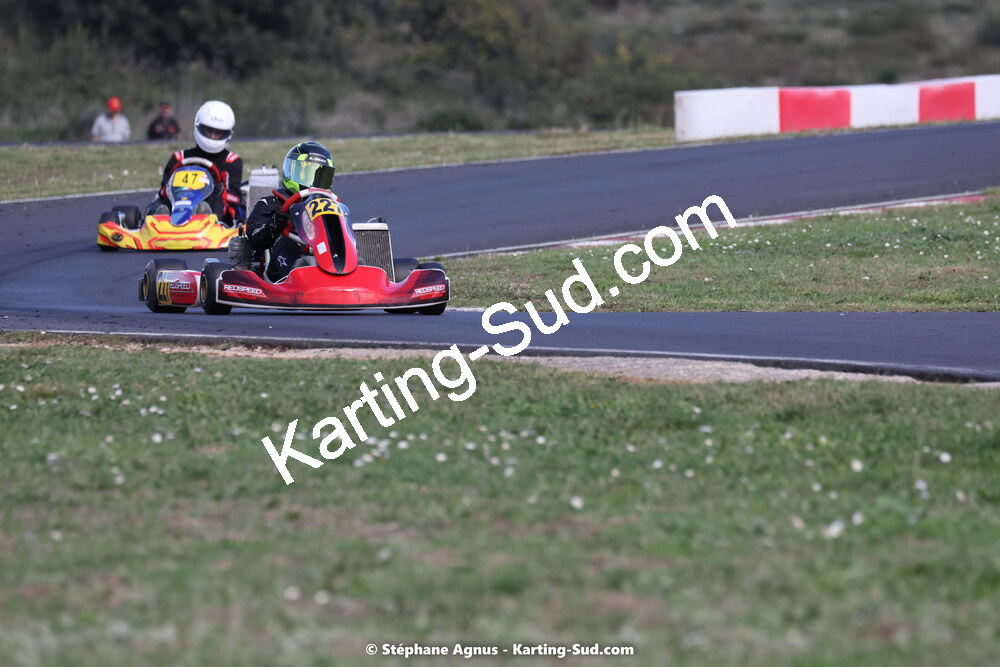 24 & 25/09/2022 : 5ème manche du Championnat du Sud 2022 au circuit Fun Kart Brissac à Ganges (photos Stéphane Agnus) 2022 — karting