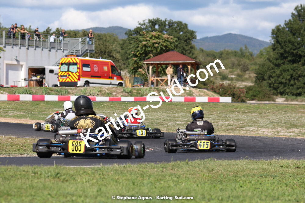 24 & 25/09/2022 : 5ème manche du Championnat du Sud 2022 au circuit Fun Kart Brissac à Ganges (photos Stéphane Agnus) 2022 — karting