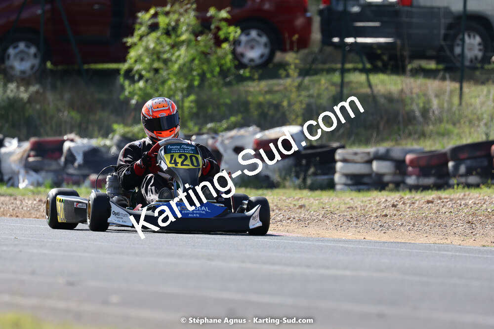 24 & 25/09/2022 : 5ème manche du Championnat du Sud 2022 au circuit Fun Kart Brissac à Ganges (photos Stéphane Agnus) 2022 — karting