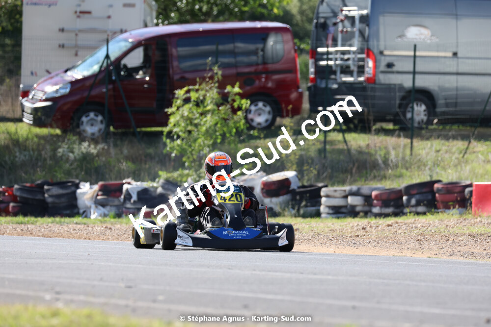24 & 25/09/2022 : 5ème manche du Championnat du Sud 2022 au circuit Fun Kart Brissac à Ganges (photos Stéphane Agnus) 2022 — karting