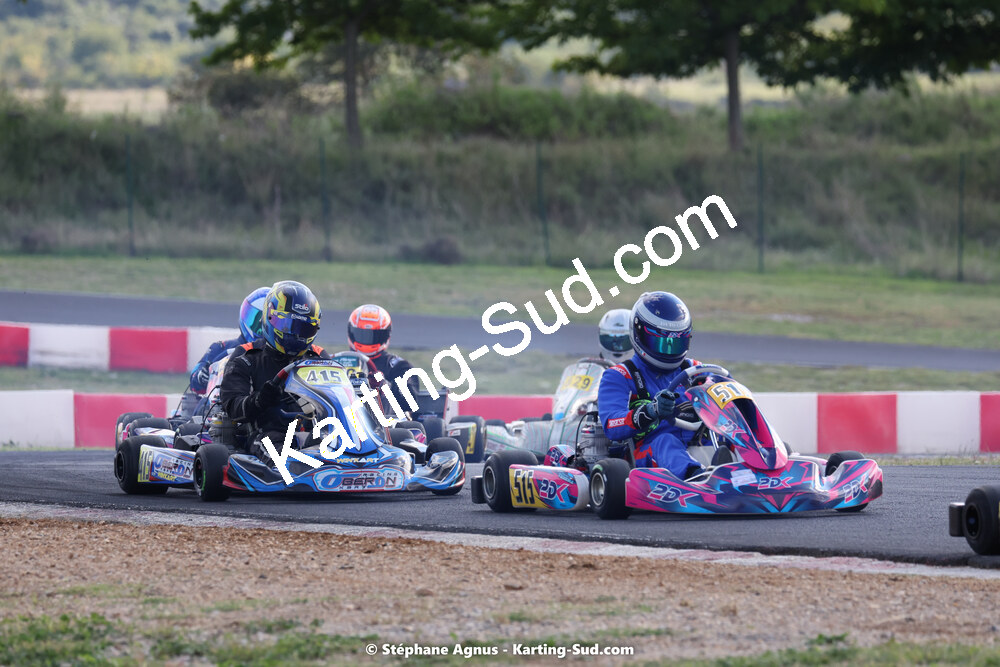 24 & 25/09/2022 : 5ème manche du Championnat du Sud 2022 au circuit Fun Kart Brissac à Ganges (photos Stéphane Agnus) 2022 — karting