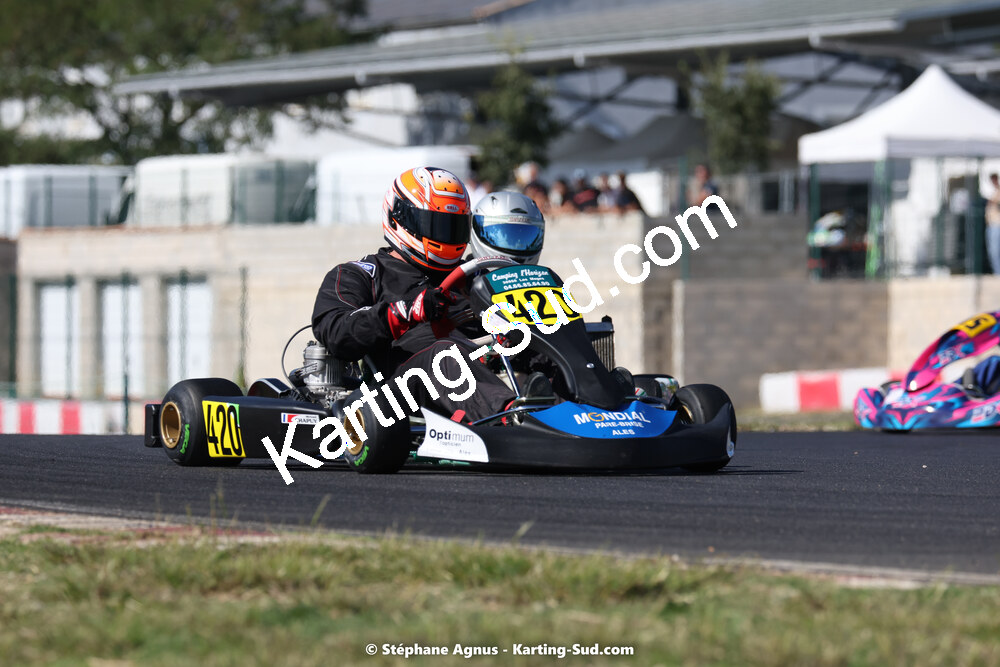 24 & 25/09/2022 : 5ème manche du Championnat du Sud 2022 au circuit Fun Kart Brissac à Ganges (photos Stéphane Agnus) 2022 — karting