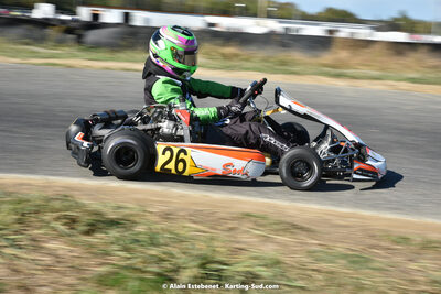 16/10/2022 : 6ème manche du Trophée Ufolep Karting Nouvelle Aquitaine à Pau Lescar (photos Alain Estebenet) 2022 — karting