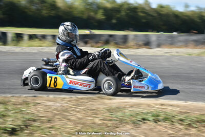 16/10/2022 : 6ème manche du Trophée Ufolep Karting Nouvelle Aquitaine à Pau Lescar (photos Alain Estebenet) 2022 — karting
