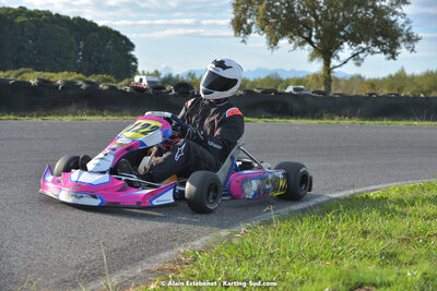 16/10/2022 : 6ème manche du Trophée Ufolep Karting Nouvelle Aquitaine à Pau Lescar (photos Alain Estebenet) 2022 — karting