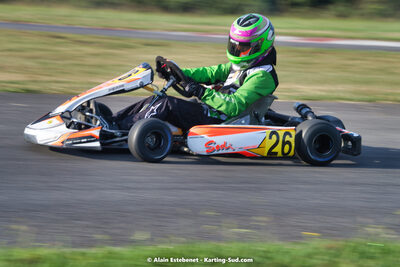 16/10/2022 : 6ème manche du Trophée Ufolep Karting Nouvelle Aquitaine à Pau Lescar (photos Alain Estebenet) 2022 — karting