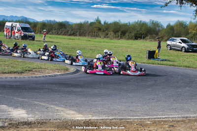 16/10/2022 : 6ème manche du Trophée Ufolep Karting Nouvelle Aquitaine à Pau Lescar (photos Alain Estebenet) 2022 — karting