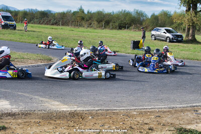 16/10/2022 : 6ème manche du Trophée Ufolep Karting Nouvelle Aquitaine à Pau Lescar (photos Alain Estebenet) 2022 — karting