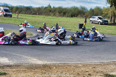 16/10/2022 : 6ème manche du Trophée Ufolep Karting Nouvelle Aquitaine à Pau Lescar (photos Alain Estebenet) 2022 — karting
