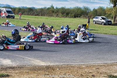 16/10/2022 : 6ème manche du Trophée Ufolep Karting Nouvelle Aquitaine à Pau Lescar (photos Alain Estebenet) 2022 — karting