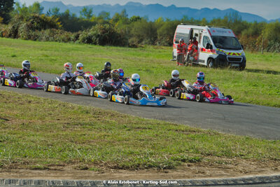 16/10/2022 : 6ème manche du Trophée Ufolep Karting Nouvelle Aquitaine à Pau Lescar (photos Alain Estebenet) 2022 — karting