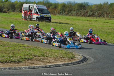 16/10/2022 : 6ème manche du Trophée Ufolep Karting Nouvelle Aquitaine à Pau Lescar (photos Alain Estebenet) 2022 — karting