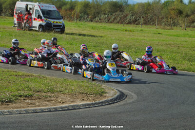 16/10/2022 : 6ème manche du Trophée Ufolep Karting Nouvelle Aquitaine à Pau Lescar (photos Alain Estebenet) 2022 — karting
