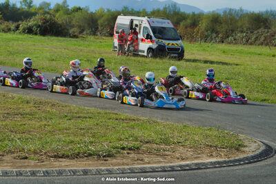 16/10/2022 : 6ème manche du Trophée Ufolep Karting Nouvelle Aquitaine à Pau Lescar (photos Alain Estebenet) 2022 — karting