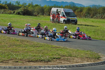 16/10/2022 : 6ème manche du Trophée Ufolep Karting Nouvelle Aquitaine à Pau Lescar (photos Alain Estebenet) 2022 — karting