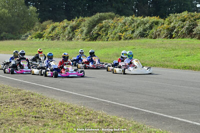16/10/2022 : 6ème manche du Trophée Ufolep Karting Nouvelle Aquitaine à Pau Lescar (photos Alain Estebenet) 2022 — karting