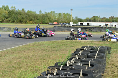 16/10/2022 : 6ème manche du Trophée Ufolep Karting Nouvelle Aquitaine à Pau Lescar (photos Alain Estebenet) 2022 — karting