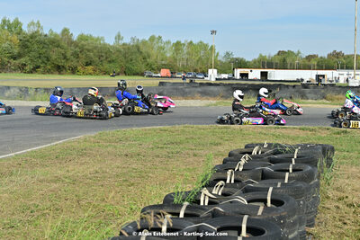 16/10/2022 : 6ème manche du Trophée Ufolep Karting Nouvelle Aquitaine à Pau Lescar (photos Alain Estebenet) 2022 — karting