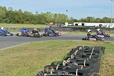 16/10/2022 : 6ème manche du Trophée Ufolep Karting Nouvelle Aquitaine à Pau Lescar (photos Alain Estebenet) 2022 — karting
