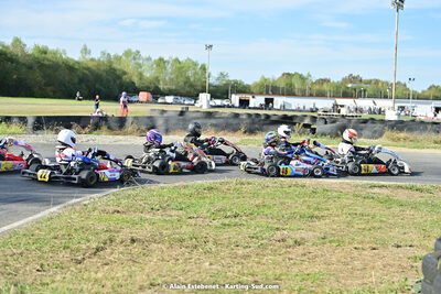 16/10/2022 : 6ème manche du Trophée Ufolep Karting Nouvelle Aquitaine à Pau Lescar (photos Alain Estebenet) 2022 — karting