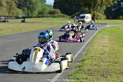 16/10/2022 : 6ème manche du Trophée Ufolep Karting Nouvelle Aquitaine à Pau Lescar (photos Alain Estebenet) 2022 — karting