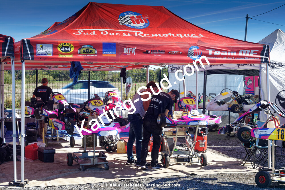 16/10/2022 : 6ème manche du Trophée Ufolep Karting Nouvelle Aquitaine à Pau Lescar (photos Alain Estebenet) 2022 — karting
