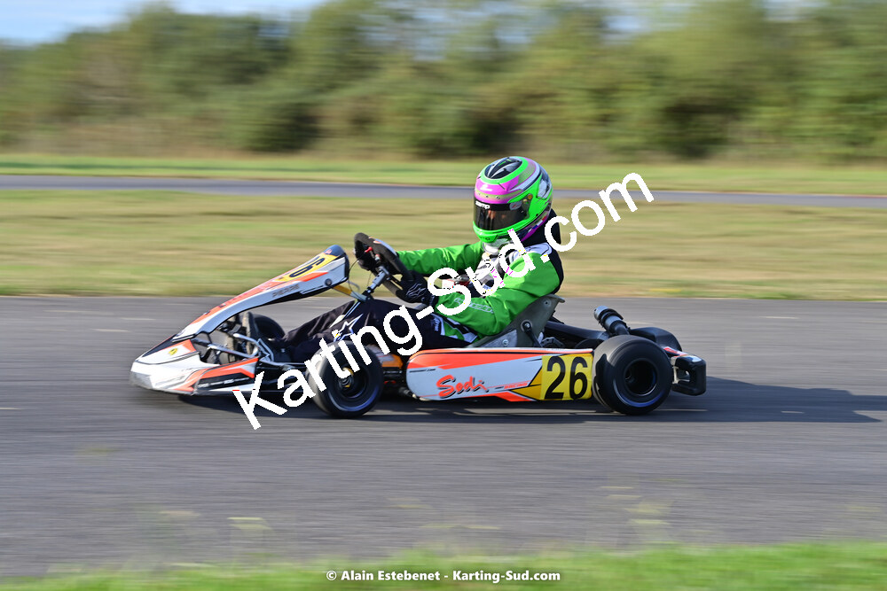 16/10/2022 : 6ème manche du Trophée Ufolep Karting Nouvelle Aquitaine à Pau Lescar (photos Alain Estebenet) 2022 — karting