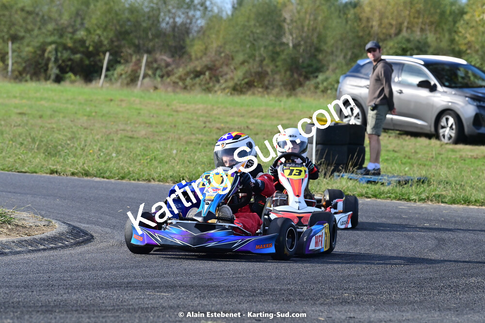 16/10/2022 : 6ème manche du Trophée Ufolep Karting Nouvelle Aquitaine à Pau Lescar (photos Alain Estebenet) 2022 — karting
