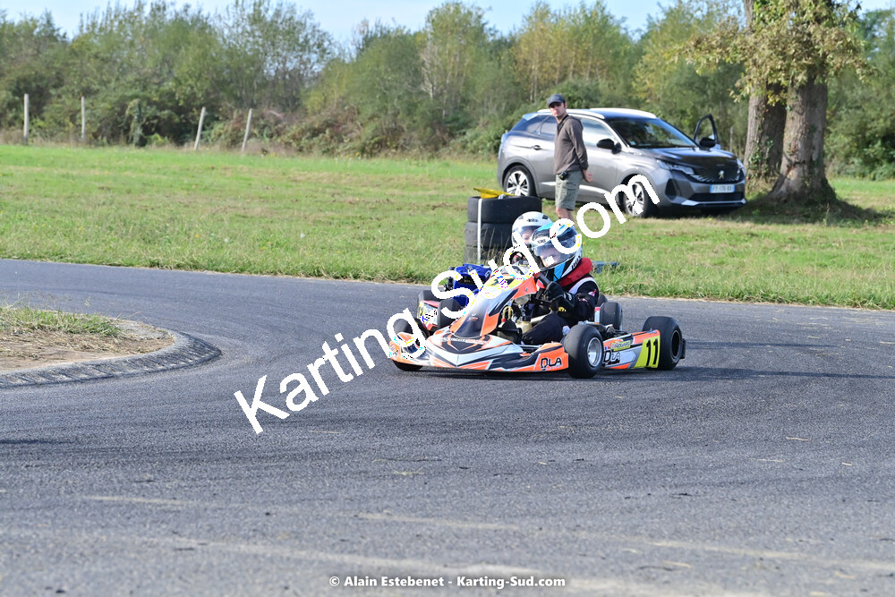 16/10/2022 : 6ème manche du Trophée Ufolep Karting Nouvelle Aquitaine à Pau Lescar (photos Alain Estebenet) 2022 — karting