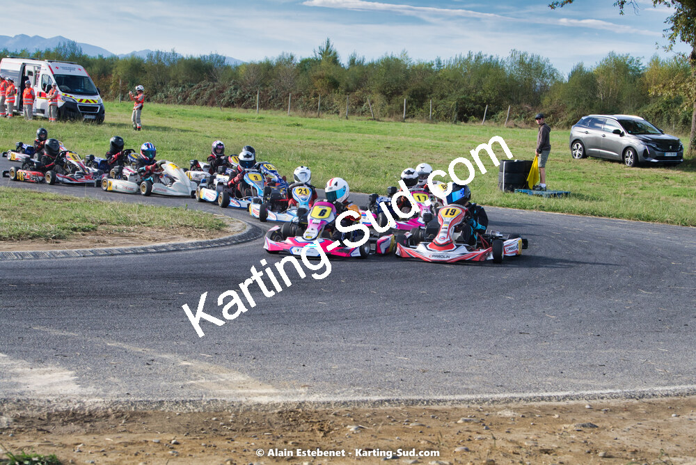 16/10/2022 : 6ème manche du Trophée Ufolep Karting Nouvelle Aquitaine à Pau Lescar (photos Alain Estebenet) 2022 — karting