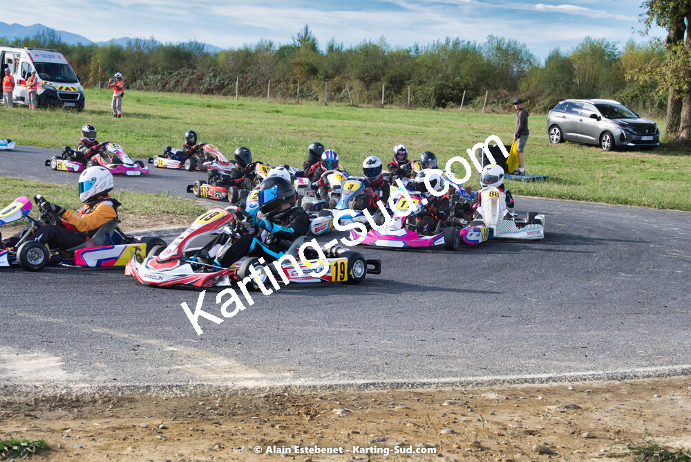 16/10/2022 : 6ème manche du Trophée Ufolep Karting Nouvelle Aquitaine à Pau Lescar (photos Alain Estebenet) 2022 — karting