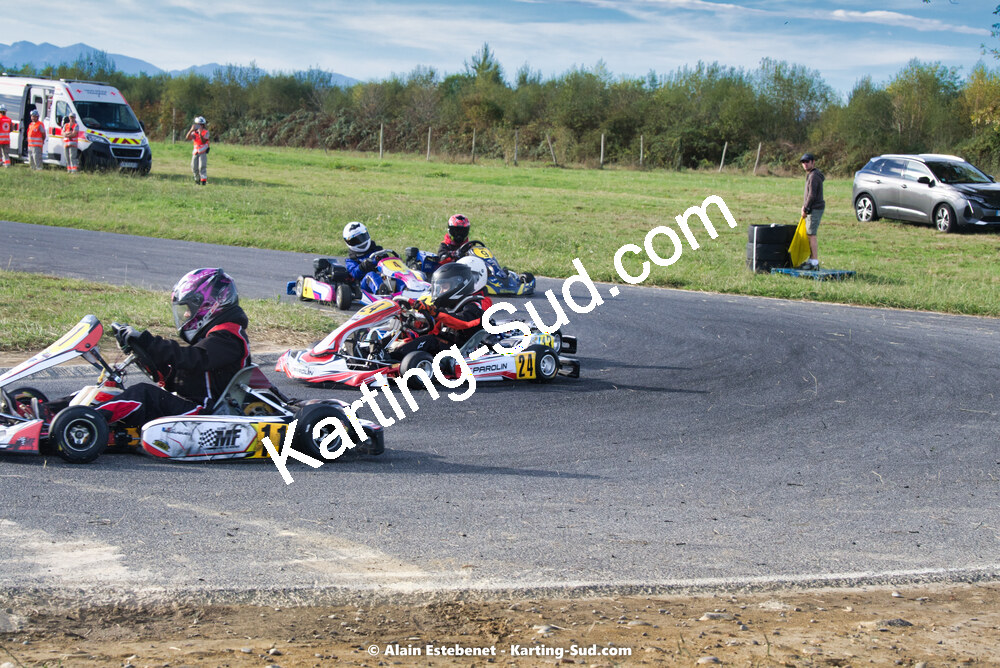 16/10/2022 : 6ème manche du Trophée Ufolep Karting Nouvelle Aquitaine à Pau Lescar (photos Alain Estebenet) 2022 — karting