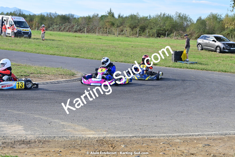 16/10/2022 : 6ème manche du Trophée Ufolep Karting Nouvelle Aquitaine à Pau Lescar (photos Alain Estebenet) 2022 — karting